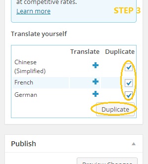 Theone wordpress theme - translate the Pagebuilder