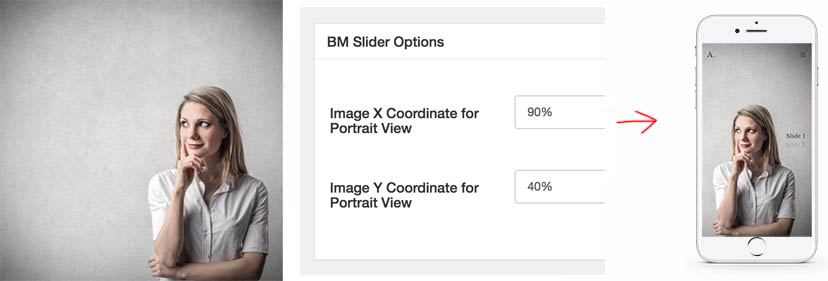 Image Position for Portrait View