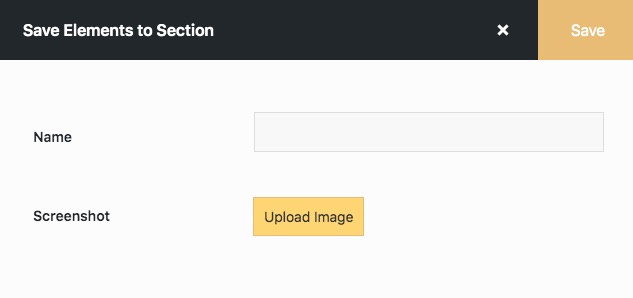 Save Layouts as Template