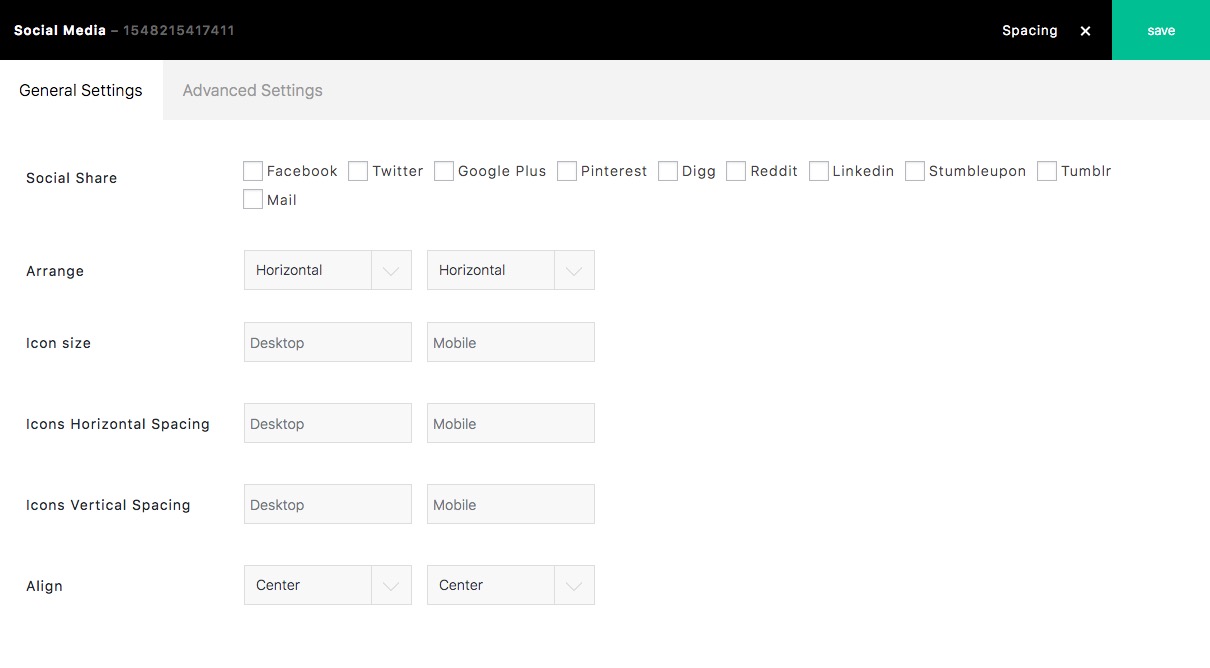 Social Media Module