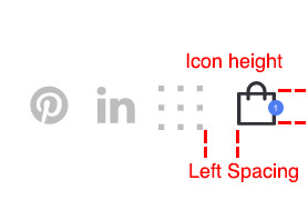 WooCommerce Cart Icons