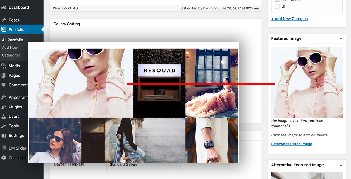 Post in List/Featured Image