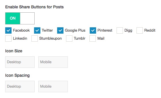 Social links
